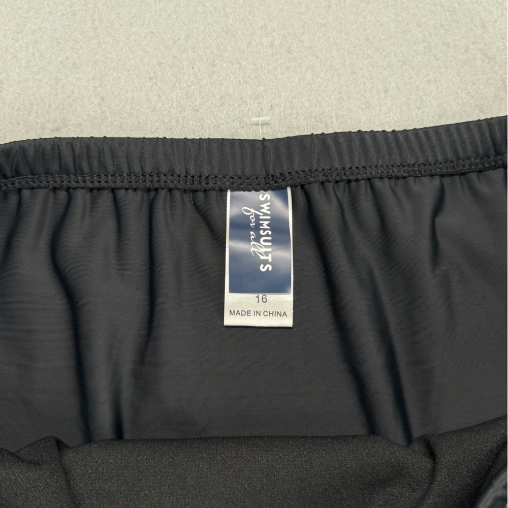 Swimsuits For All Black Modest Swim Skirt 16 (runs smaller 14) - Picture 4 of 6